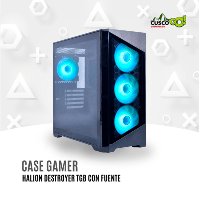 Case Gamer Gamemax Destroyer TGB con Fuente1