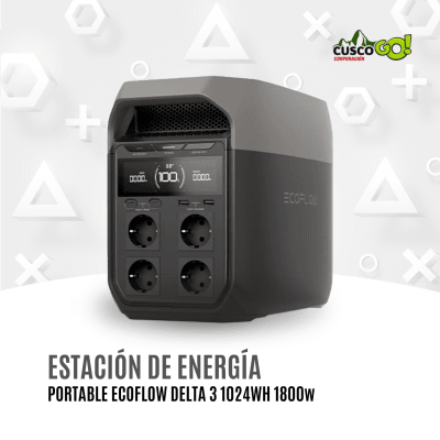 Estación de Energía Portátil EcoFlow Delta 3 1024Wh 1800W1