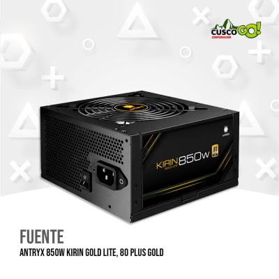 FUENTE ANTRYX 850W KIRIN GOLD LITE 80 PLUS GOLD (GPW850S)1