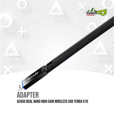 ADAPTER AC650 DUAL BAND HIGH GAIN WIRELESS USB TENDA U101