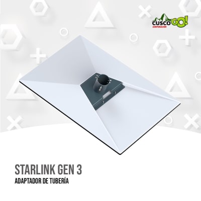 SOPORTE DE ANTENA DE ACERO INOXIDABLE PARA STARLINK GEN 31