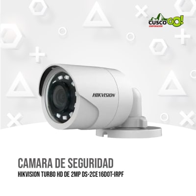 CAMARA DE SEGURIDAD HIKVISION TURBO HD DE 2MP DS-2CE16D0T-IRPF1