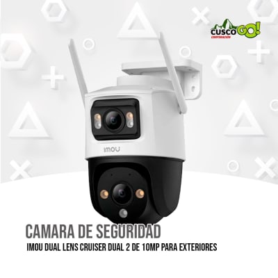 CAMARA DE SEGURIDAD IMOU DUAL LENS CRUISER DUAL 2 DE 10MP PARA EXTERIORES1