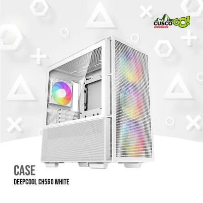 CASE DEEPCOOL CH560 WHITE1