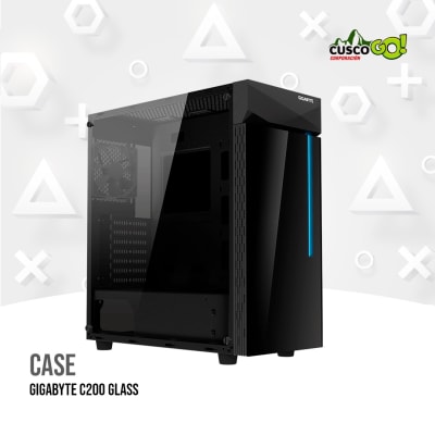 CASE GIGABYTE C200 GLASS1