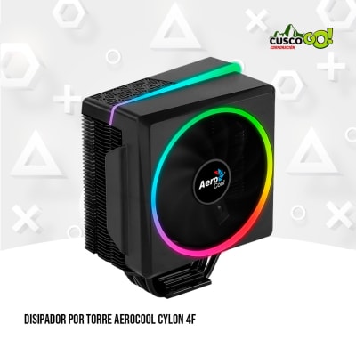 DISIPADOR POR TORRE AEROCOOL CYLON 4F1