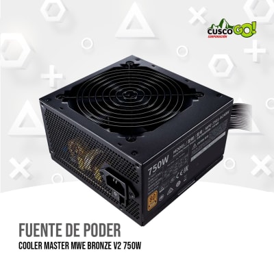 FUENTE DE PODER COOLER MASTER MWE BRONZE V2 750W1