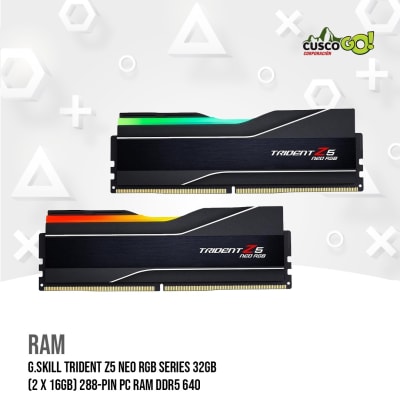 MEMORIA RAM TRIDENT Z5 NEO RGB 6400 MT/s cl321
