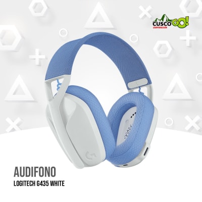 AUDIFONO LOGITECH G435 WHITE1