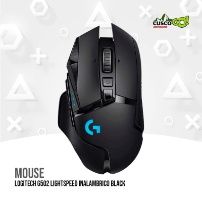 MOUSE LOGITECH G502 LIGHTSPEED INALAMBRICO BLACK1