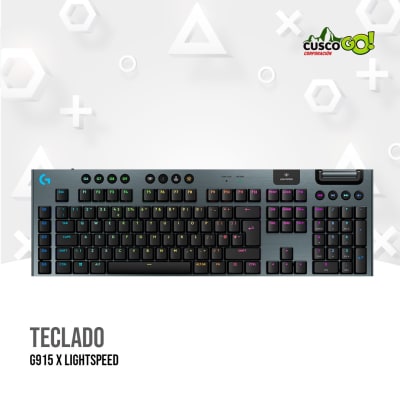 TECLADO MECANICO LOGITECH G915X LIGHT BLACKSPEED1