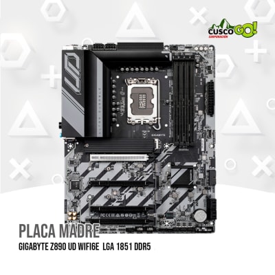 PLACA MADRE GIGABYTE Z890 UD WIFI6E LGA 1851 DDR51