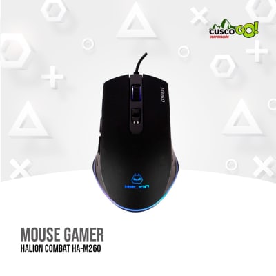MOUSE GAMER HALION COMBAT HA-M2601