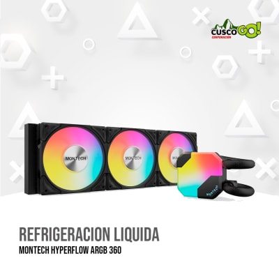 REFRIGERACION LIQUIDA MONTECH HYPER FLOW ARGB 3601