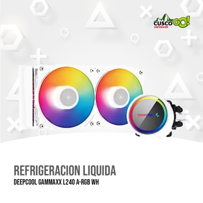 REFRIGERACION LIQUIDA DEEPCOOL GAMMAXX L240 A-RGB WH1
