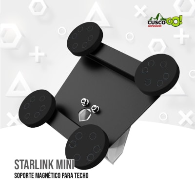 MONTAJE MAGNÉTICO DE TECHO PARA AUTOS DE STARLINK MINI1