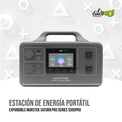 ESTACION DE ENERGIA PORTATIL MARSTEK SATURN PRO SERIES S500PRO1