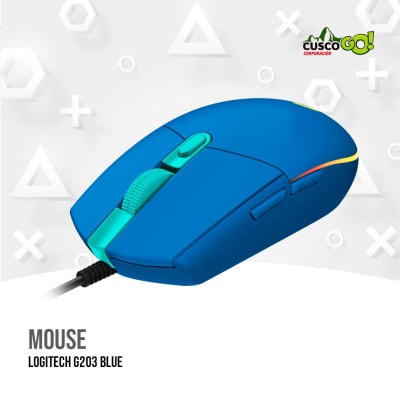 MOUSE LOGITECH G203 BLUE1
