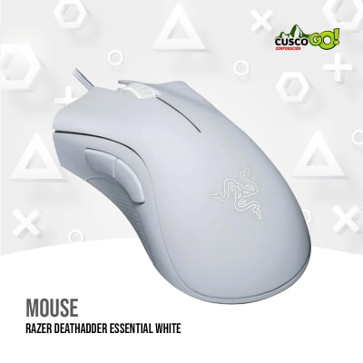 MOUSE RAZER DEATHADDER ESSENTIAL WHITE1