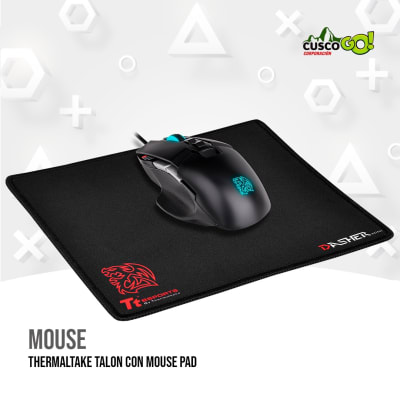 MOUSE THERMALTAKE TALON CON MOUSE PAD1