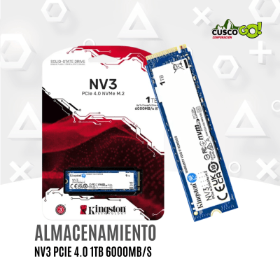 SSD Kingston NV3 1TB PCIe 4 NVMe 6000MBs M21
