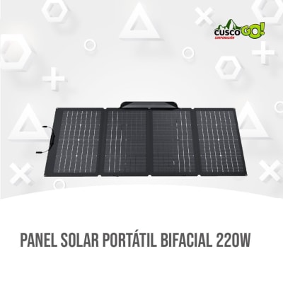 PANEL SOLAR PORTATIL BIFACIAL 220W1