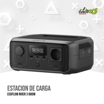 ESTACION DE CARGA ECOFLOW RIVER 3 600W1