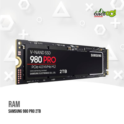 UNIDAD DE ESTADO SOLIDO SAMSUNG 980 PRO 2TB M.2 2280, PCIE GEN 4.0 X4, NVME 1.3C1