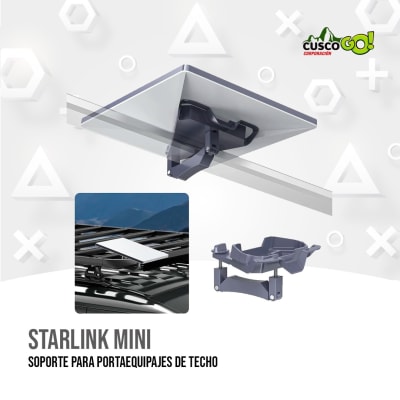 Soporte Starlink Mini para Portaequipajes – Roof Rack Mount1
