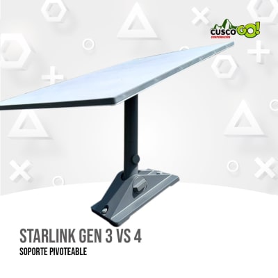 Soporte Starlink V4 Standard Pivot Mount Original para Techo1