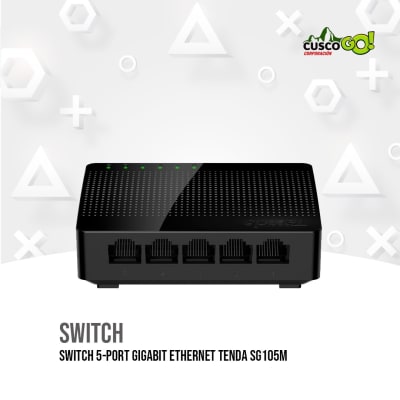SWITCH 5-PORT GIGABIT ETHERNET TENDA SG105M1