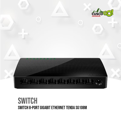 SWITCH 8-PORT GIGABIT ETHERNET TENDA SG108M1