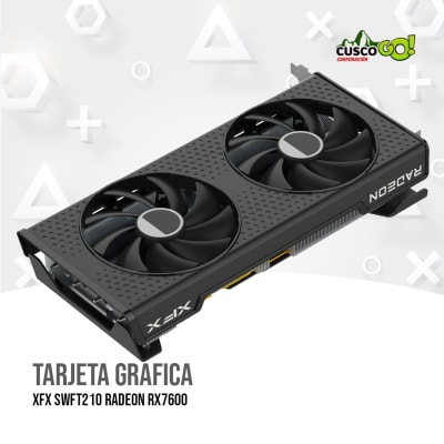 TARJETA GRAFICA XFX SWFT210 RX7600 8G1