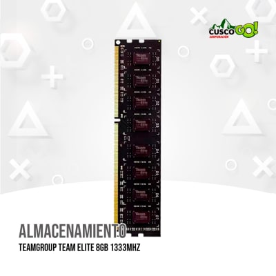 MEMORIA RAM TEAMGROUP TEAM ELITE 8GB 1333 MHZ1