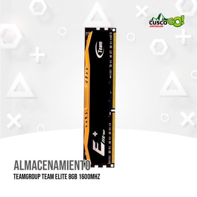 MEMORIA RAM TEAMGROUP TEAM ELITE 8GB 1600MHZ1