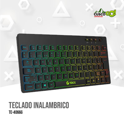 TECLADO INALAMBRICO TE-4066G1
