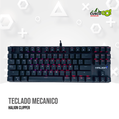 TECLADO MECANICO HALION CLIPPER1