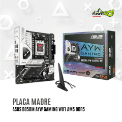 Placa Madre ASUS B850M AYW Gaming WiFi 6 AM5 DDR5