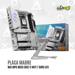 Placa Madre MSI MPG B850 Edge Ti WiFi 7 AM5 DDR5 ATX