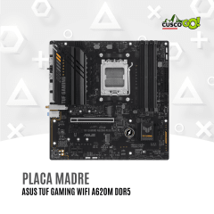 Placa Madre ASUS TUF Gaming A620M-PLUS WiFi AM5 DDR5 mATX