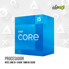 PROCESADOR INTEL CORE I5-12400F 18MB DE CACHE