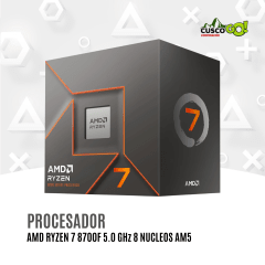 Procesador AMD Ryzen 7 8700F 5.0GHz 8 Núcleos AM5