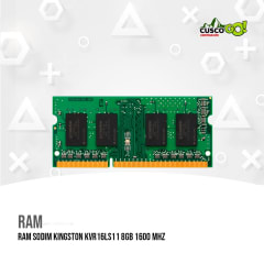MEMORIA RAM SODIM KINGSTON KVR16LS11 8GB 1600 MHz