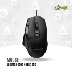 MOUSE LOGITECH G502 X HERO USB BLACK