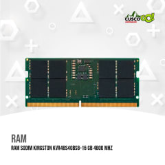 MEMORIA RAM SODIM KINGSTON KVR48S40BS8-16 GB 4800 MHz