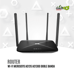Router Wi-Fi Mercusys AC12G AC1300 Doble Banda