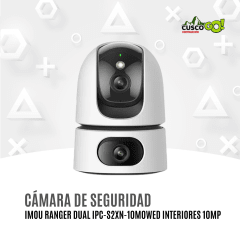 Cámara de Seguridad Imou Ranger Dual IPC-S2XN-10M0WED Interior 10MP Doble Lente