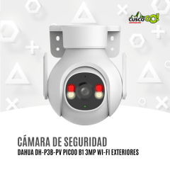 Cámara de Seguridad Dahua DH-P3B-PV Picoo B1 3MP Wi-Fi Exteriores