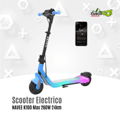 Scooter Eléctrico para Niños NAVEE K100 Max 260W 24km