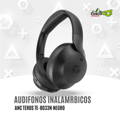 Audífono inalámbrico Teros TE-8033N – Over-Ear con ANC y Bluetooth 5